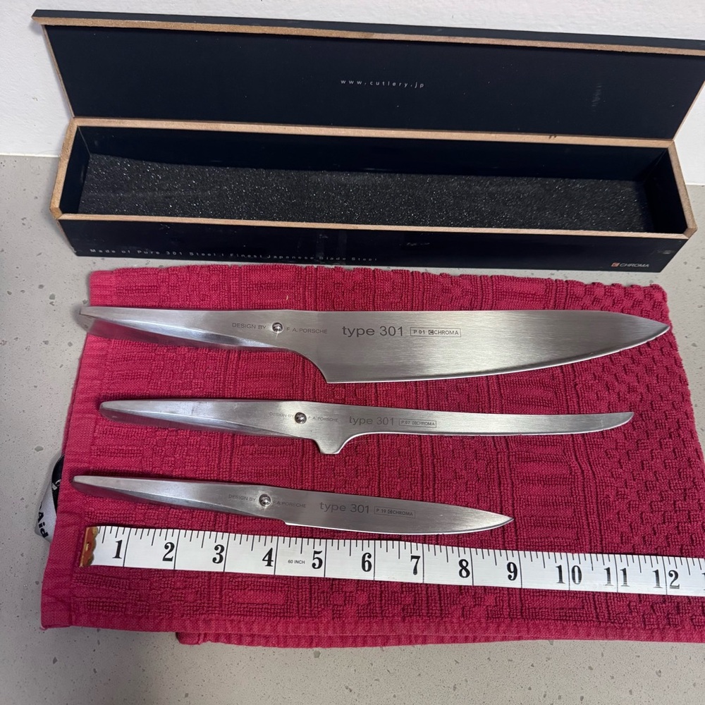 CHROMA KNIVES - 3 PIECE SET (INCLUDES P01,P07,P19)